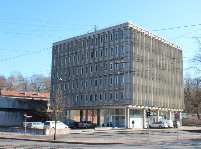 Ēka, kuras 1.stāvā atrodas RCB Āgenskalna filiālbibliotēka